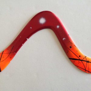 Flying Fox - Orange/Maroon